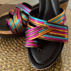 Donald J Pliner Lettie Leather Sandals